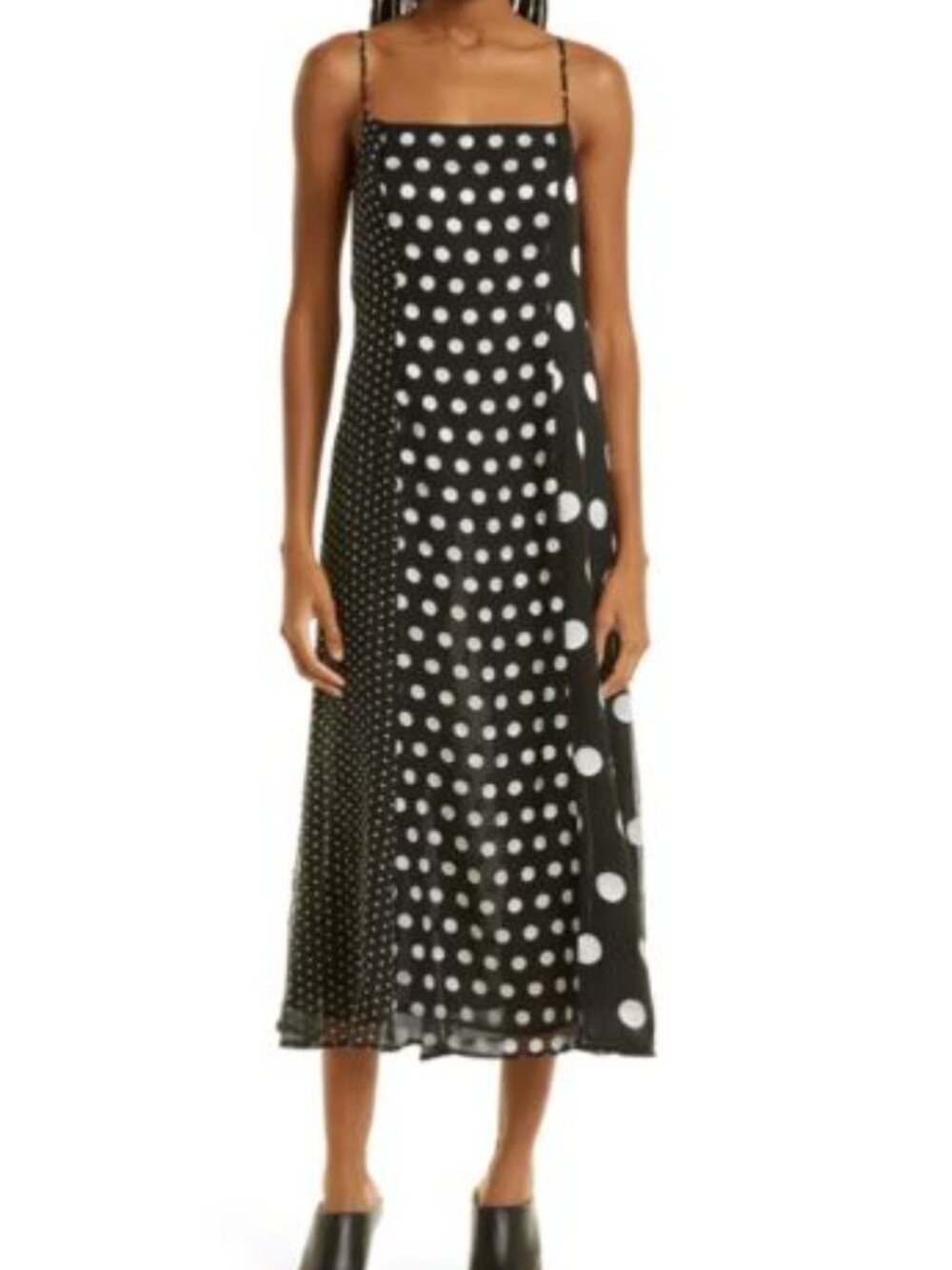 Samsøe Samsøe Annah Slipdress in Black Dot